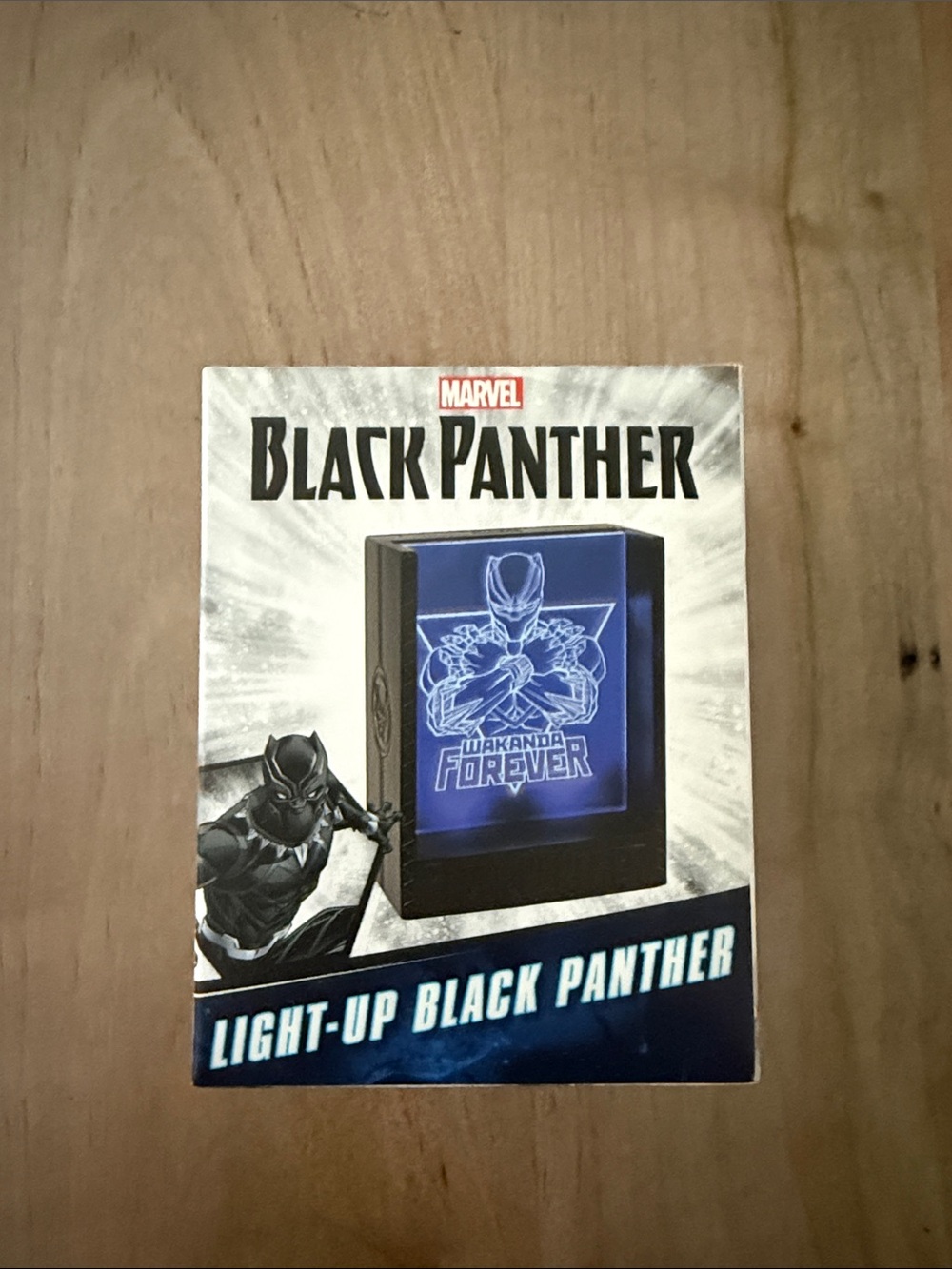 Marvel Black Panther Light-Up Display – Blue Illuma Panel